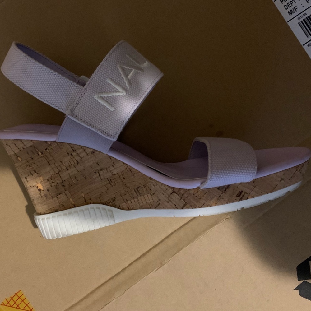 Nautica lilac wedges size 11 - Picture 4 of 5